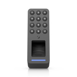 Cititor control acces OSDP cu amprentă, NFC și tastatură UniFi Ubiquiti Retrofit Reader Fingerprint, Negru, UA-Retrofit-Reader-Fingerprint-B