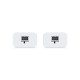 Extender PoE pe 2 fire UniFi Ubiquiti pentru cablu torsadat sau coaxial, UACC-Retrofit-PoE-2Wire