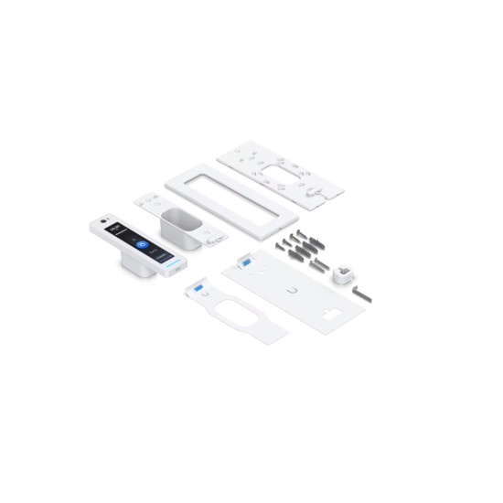 Cititor profesional pentru control  acces Ubiquiti interior-exterior PoE PIN NFC IP55 Alb, UA-G3-Pro-W