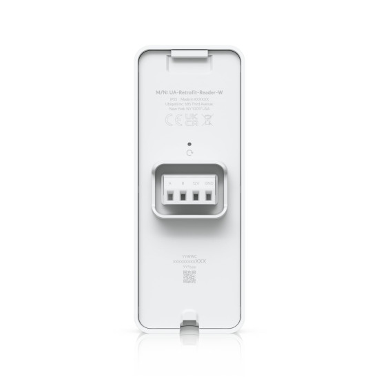 Ubiquiti UniFi Access Reader interior/exterior NFC RS 485 IP55 Alb, UA-Retrofit-Reader-W