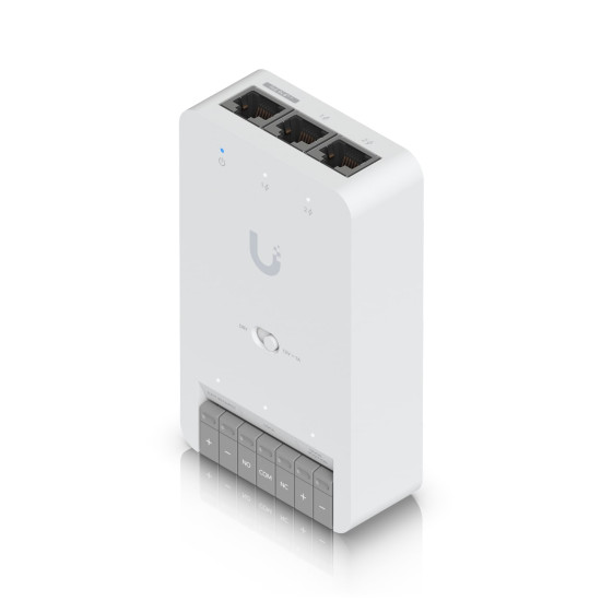 UniFi Access Hub Door Mini Ubiquiti 3 Porturi Gigabit PoE++ indoor, UA-Hub-Door-Mini