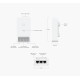 UniFi Access Hub Door Mini Ubiquiti 3 Porturi Gigabit PoE++ indoor, UA-Hub-Door-Mini