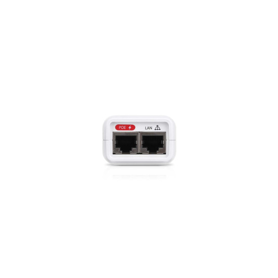 Adaptor PoE 24 V DC UniFi Ubiquiti, 7 W, Gigabit, Alb, POE-24-7W-G-WH