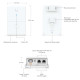 Injector PoE Dual 100 W UISP UniFi Ubiquiti, 2.5 GbE, UACC-Dual-Power-Injector