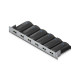 Suport Rack 1U pentru 6 AI Port UniFi Ubiquiti, UACC-AI-Port-RM