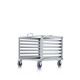 Mini Rack 6U Open Frame fără unelte UniFi Ubiquiti, Stivuibil, U-Rack-6U-TL