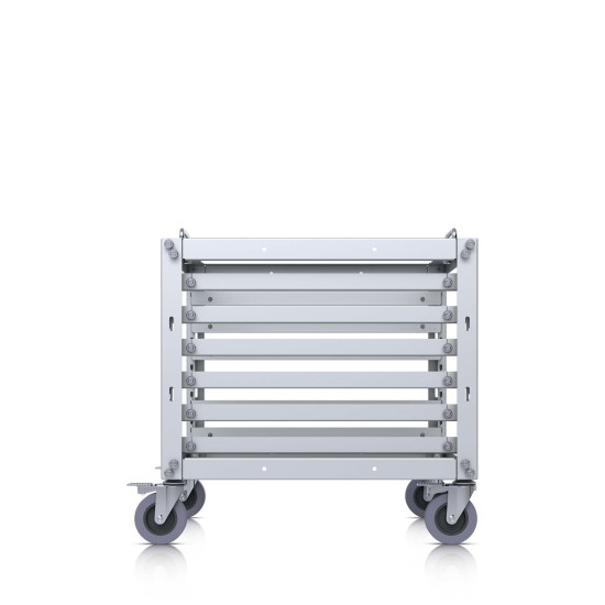 Mini Rack 6U Open Frame fără unelte UniFi Ubiquiti, Stivuibil, U-Rack-6U-TL