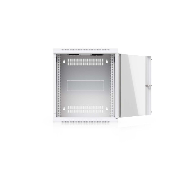 Dulap Rack 12U de perete UniFi Ubiquiti, Ventilatoare integrate, Panouri detașabile, UACC-Rack-12U-Wall-450-G