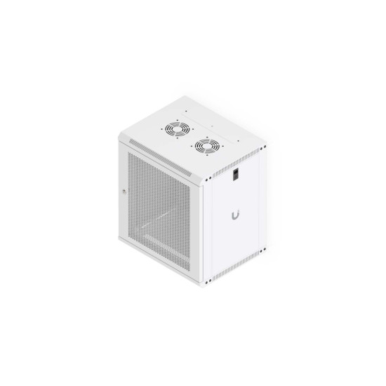Dulap Rack 12U de perete UniFi Ubiquiti, Ventilatoare integrate, Panouri detașabile, UACC-Rack-12U-Wall-450-P