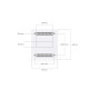 Dulap Rack 12U de perete UniFi Ubiquiti, Ventilatoare integrate, Panouri detașabile, UACC-Rack-12U-Wall-450-P