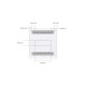 Dulap Rack 12U de perete UniFi Ubiquiti, Ventilatoare integrate, Panouri detașabile, UACC-Rack-12U-Wall-600-G