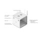 Dulap Rack 12U de perete UniFi Ubiquiti, Ventilatoare integrate, Panouri detașabile, UACC-Rack-12U-Wall-600-G