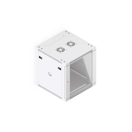 Dulap Rack 12U de perete UniFi Ubiquiti, Ventilatoare integrate, Panouri detașabile, UACC-Rack-12U-Wall-600-G