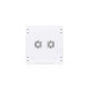 Dulap Rack 12U de perete UniFi Ubiquiti, Ventilatoare integrate, Panouri detașabile, UACC-Rack-12U-Wall-600-G