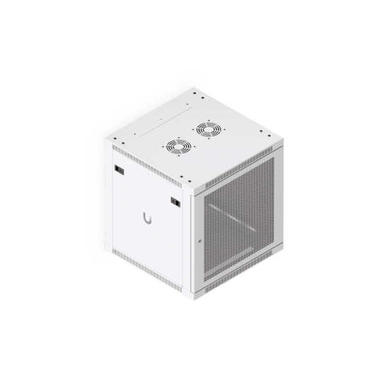 Dulap Rack 12U de perete UniFi Ubiquiti, Ventilatoare integrate, Panouri detașabile, UACC-Rack-12U-Wall-600-P