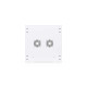 Dulap Rack 12U de perete UniFi Ubiquiti, Ventilatoare integrate, Panouri detașabile, UACC-Rack-12U-Wall-600-P