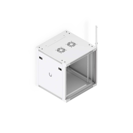 Dulap Rack 12U de perete UniFi Ubiquiti, Ventilatoare integrate, Panouri detașabile, UACC-Rack-12U-Wall-600-P