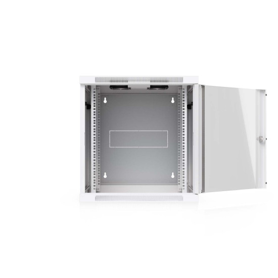 Dulap Rack 12U de perete UniFi Ubiquiti, Ventilatoare integrate, Panouri detașabile, UACC-Rack-12U-Wall-SW-G