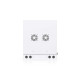 Dulap Rack 12U de perete UniFi Ubiquiti, Ventilatoare integrate, Panouri detașabile, UACC-Rack-12U-Wall-SW-P