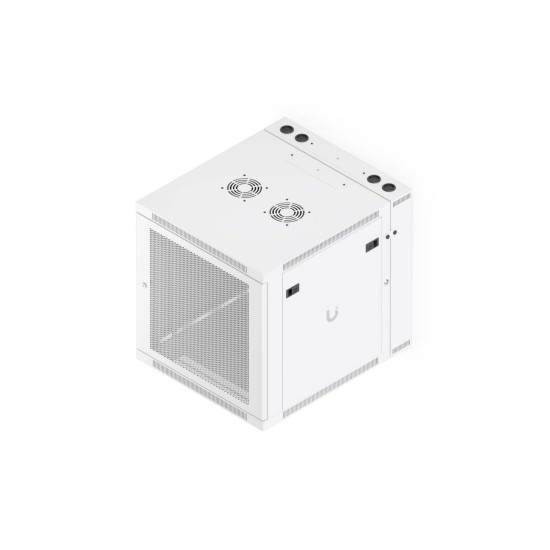 Dulap Rack 12U de perete UniFi Ubiquiti, Ventilatoare integrate, Panouri detașabile, UACC-Rack-12U-Wall-SW-P