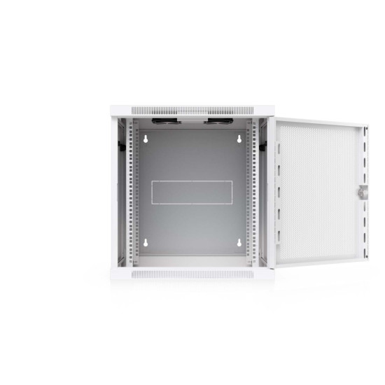 Dulap Rack 12U de perete UniFi Ubiquiti, Ventilatoare integrate, Panouri detașabile, UACC-Rack-12U-Wall-SW-P