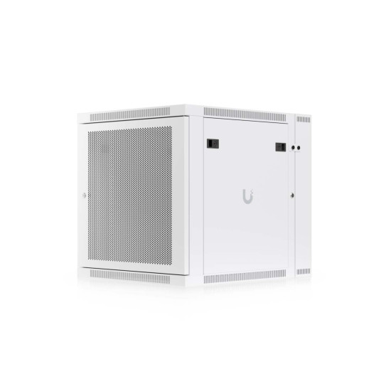Dulap Rack 12U de perete UniFi Ubiquiti, Ventilatoare integrate, Panouri detașabile, UACC-Rack-12U-Wall-SW-P