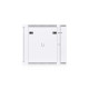 Dulap Rack 12U de perete UniFi Ubiquiti, Ventilatoare integrate, Panouri detașabile, UACC-Rack-12U-Wall-SW-P