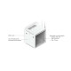 Dulap Rack Slim 12U de perete UniFi Ubiquiti, Ușă din sticlă, Ventilatoare integrate, UACC-Rack-12U-Wall-Slim