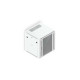 Dulap Rack Slim 12U de perete UniFi Ubiquiti, Ușă din sticlă, Ventilatoare integrate, UACC-Rack-12U-Wall-Slim