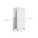 Dulap Rack 42U de podea UniFi Ubiquiti, Ventilatoare integrate, Panouri detașabile, UACC-Rack-42U-800-G