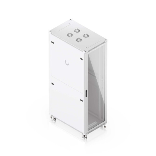 Dulap Rack 42U de podea UniFi Ubiquiti, Ventilatoare integrate, Panouri detașabile, UACC-Rack-42U-800-G