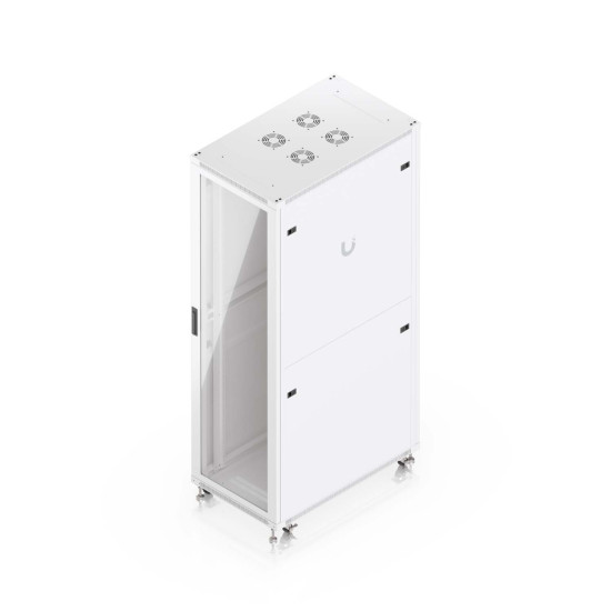 Dulap Rack 42U de podea UniFi Ubiquiti, Ventilatoare integrate, Panouri detașabile, UACC-Rack-42U-800-G