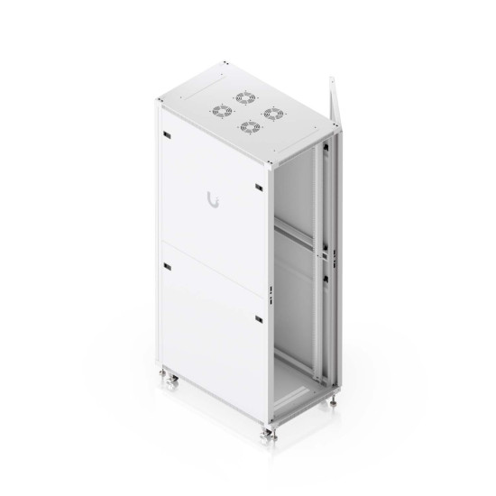 Dulap Rack 42U de podea UniFi Ubiquiti, Ventilatoare integrate, Panouri detașabile, UACC-Rack-42U-800-G