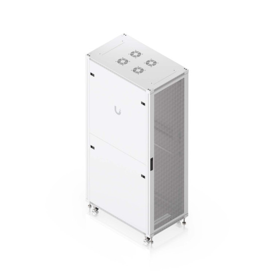 Dulap Rack 42U de podea UniFi Ubiquiti, Ventilatoare integrate, Panouri detașabile, UACC-Rack-42U-1000-P