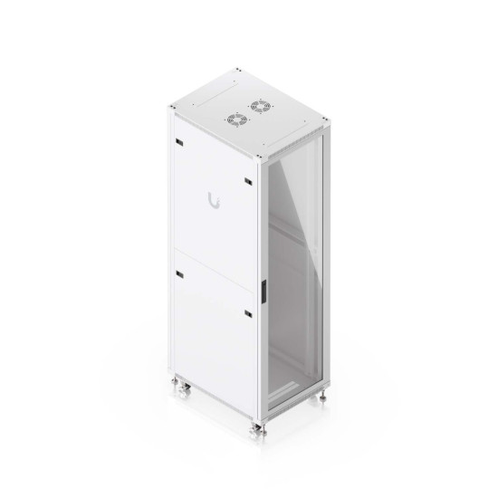 Dulap Rack 42U de podea UniFi Ubiquiti, Ventilatoare integrate, Panouri detașabile, UACC-Rack-42U-800-G
