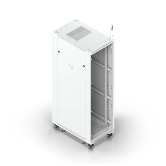 Dulap Rack 42U de podea UniFi Ubiquiti, Ventilatoare integrate, Panouri detașabile, UACC-Rack-42U