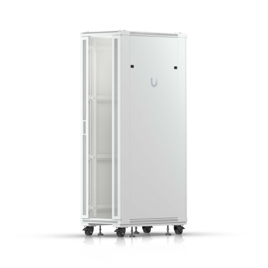 Dulap Rack 42U de podea UniFi Ubiquiti, Ventilatoare integrate, Panouri detașabile, UACC-Rack-42U