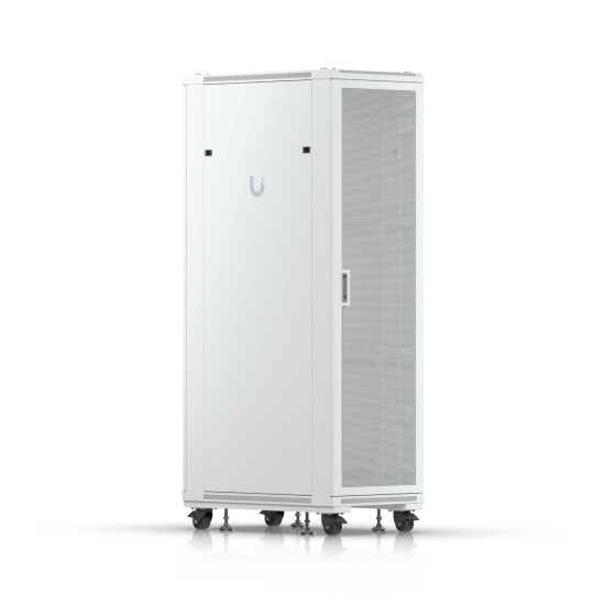 Dulap Rack 42U de podea UniFi Ubiquiti, Ventilatoare integrate, Panouri detașabile, UACC-Rack-42U