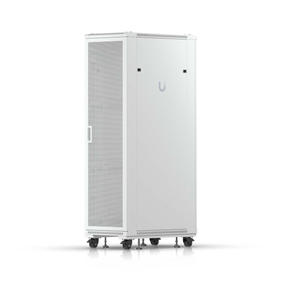 Dulap Rack 42U de podea UniFi Ubiquiti, Ventilatoare integrate, Panouri detașabile, UACC-Rack-42U