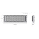 Panou frontal 3U de securitate UniFi Ubiquiti Bezel Lite, UACC-3U-Bezel-Lite