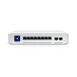 Switch PoE Ubiquiti UniFi cu 8 porturi Gigabit, 2xSFP+, managed - USW-ENTERPRISE-8-POE