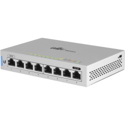 Switch PoE Ubiquiti UniFi cu 8 porturi Gigabit, managed - US-8