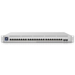 Switch PoE Ubiquiti UniFi Enterprise cu 24 porturi Gigabit, 2xSFP+, managed, rackabil - USW-ENTERPRISE-24-POE