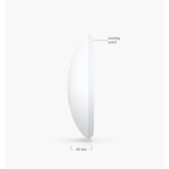 Access Point Long Range UniFi Ubiquiti Wi-Fi 7 2.5 GbE PoE, U7-LR