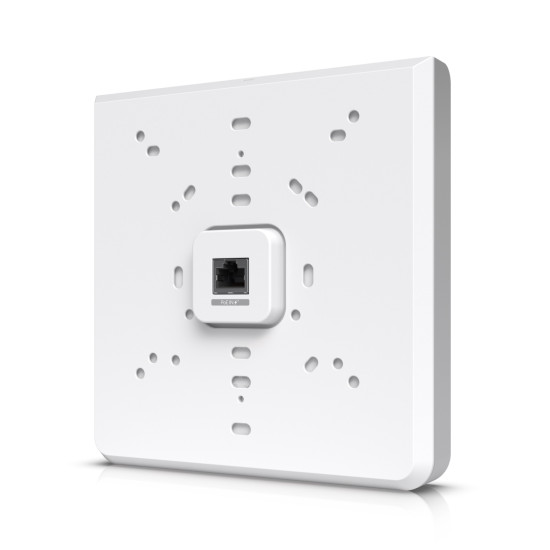Access Point Ubiquiti UniFi U6 Enterprise In-Wall, WiFi 6E, Tri-band, Gigabit, PoE, MIMO, viteza pana 2.5 Gbps, U6-ENTERPRISE-IW