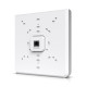 Access Point Ubiquiti UniFi U6 Enterprise In-Wall, WiFi 6E, Tri-band, Gigabit, PoE, MIMO, viteza pana 2.5 Gbps, U6-ENTERPRISE-IW