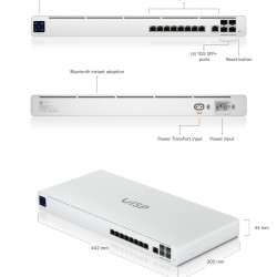 Router 10 GbE pentru ISP UISP Router Pro UniFi Ubiquiti, UISP-R-Pro