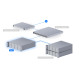 NAS Enterprise 3U UniFi Ubiquiti, 16 Bay SATA, 25G SFP28, 10 GbE, NVMe, ENAS