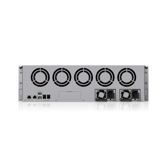 NAS Enterprise 3U UniFi Ubiquiti, 16 Bay SATA, 25G SFP28, 10 GbE, NVMe, ENAS