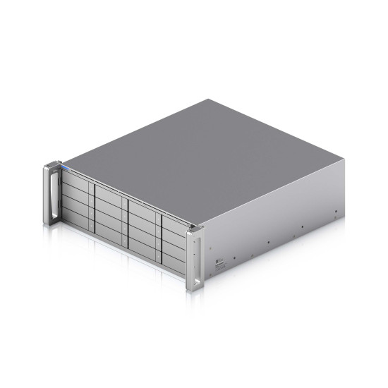 NAS Enterprise 3U UniFi Ubiquiti, 16 Bay SATA, 25G SFP28, 10 GbE, NVMe, ENAS